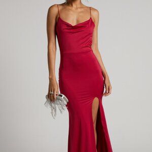 Tasteful Dress in Berry